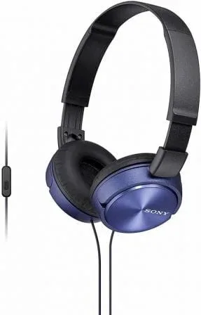Auriculares Sony MDRZX310APL/ con Micrófono/ Jack 3.5/ Azules