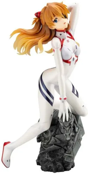 Figura kotobukiya evangelion asuka shikinami langley white plugsuit 23 cm