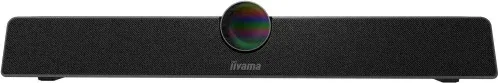 Iiyama Camera + Speaker Bar, 4K UHD 120Degree (Dfov), 12Mp Sensor, Micro 6 Arrays With Noise Cancelling, Digital Zoom (5X), Speaker 8W, Easy Mount, Remote Control With Cam Presets, Auto Framing, Connection USB-C~USB-A, Wallmount Included (Uc Cam120Ul