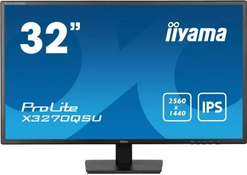 Monitor Iiyama 32", Panel IPS 1Hdmi, 1Dp, 3X3.2, 100Hz, Altavoces, Salida para Auriculares,100Hz, 3Ms,