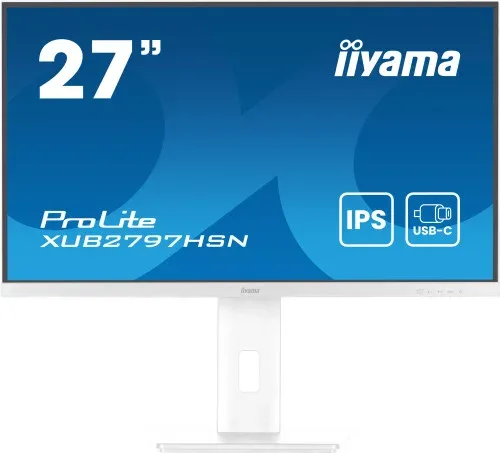 Monitor Iiyama USB-C, Lan, Dp-Out (Dock), 300Cd