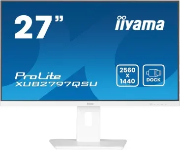 Monitor Iiyama Pantalla para Pc 68,6 Cm (27") 2560 X 1440 Pixeles Quad HD LED Panel IPS Ajustable-White Version