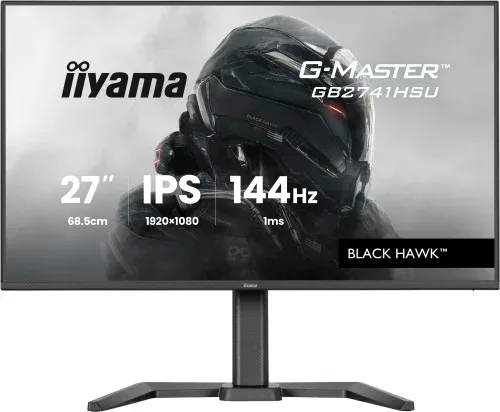 Monitor Iiyama 27 Pulgadas Resolución WQHD (2560X1440), Panel IPS, 5 Ms, 70 Hz, Brillo 350, Contraste 1000:1, HDMI, DisplayPort, DVI, USB Hub, Altavoces, Soporte Ajustable, Flicker-Free, Low Blue Light.