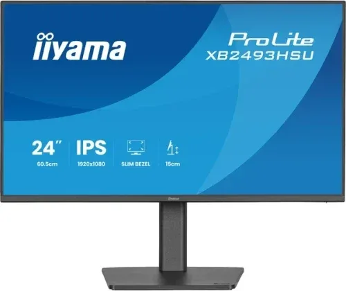 Monitor Iiyama Pantalla para Pc 60,5 Cm (23,8") 1920 X 1080 Pixeles Full HD LED Panel IPS Ajustable en Altura HDMI DisplayPort USB