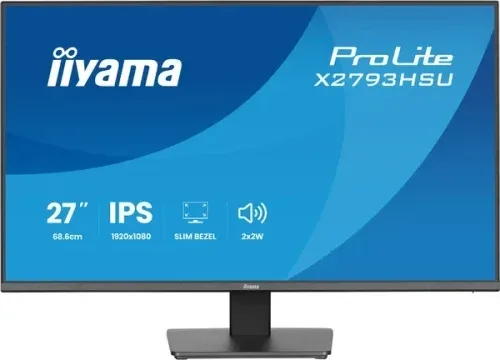 Monitor Iiyama Pantalla para Pc 68,6 Cm (27") 1920 X 1080 Pixeles Full HD LED Panel IPS HDMI DisplayPort USB