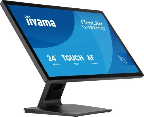 Monitor Iiyama 24” Tactil IPS Full HD 1920X1080 120Hz 5Ms Gtg 16:9 400Cd 178° Pcap+ 10 Puntos USB Tactil HDMI Dp Hub USB 2X Altavoces 2X1W Vesa 100X100