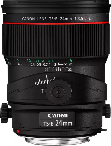 Objetivo canon ts - e 24mm f:3.5l ii