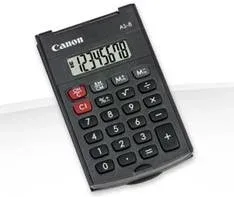 Calculadora canon bolsillo as - 8 8 digitos -  tapa plegable