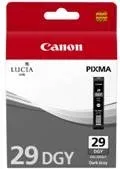 Cartucho tinta canon pgi - 29dgy gris oscuro pixma pro 1