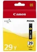 Cartucho tinta canon pgi - 29y amarillo pixma pro 1