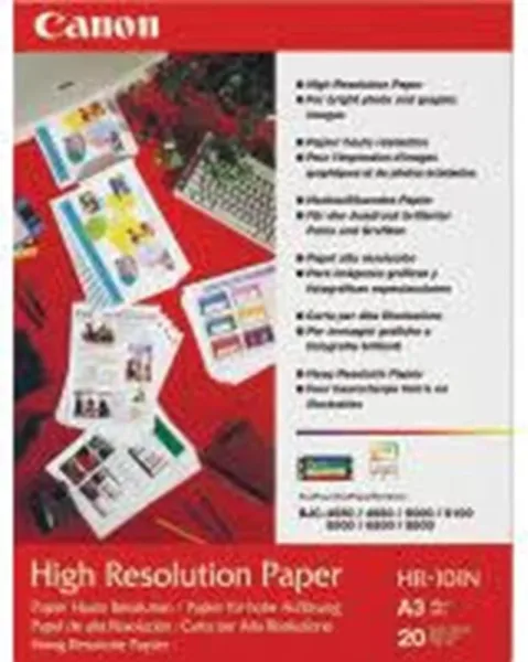 Papel canon hr - 101n a3 20 hojas