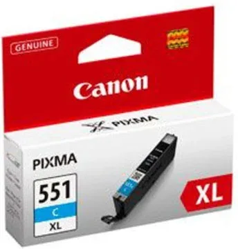 Cartucho de Tinta Original Canon CLI-551C XL Alta Capacidad/ Cian