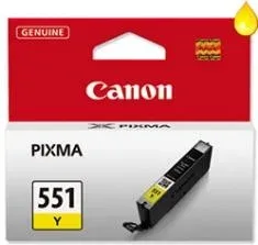 Cartucho tinta canon cli - 551y amarillo mg6350 - mg5450
