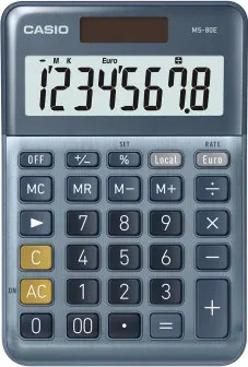 Calculadora de Sobremesa de 8 Dígitos Casio Ms-80E