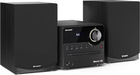 Sharp XL-B512(BK) sistema de audio para el hogar Microcadena de música para uso doméstico 45 W Negro