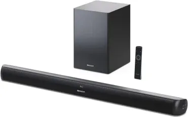 Sharp HT-SBW202 altavoz soundbar Negro 2.1 canales 100 W