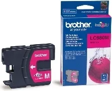 Cartucho tinta brother lc980m magenta 400 paginas dcp - 195c -  dcp - 375cw -  mfc - 250c -  mfc - 255cw -  mfc - 290c