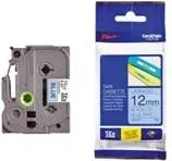 Cinta laminada brother tze531 12mm x 8m azul - negro