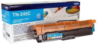 Tóner Original Brother TN-245C Alta Capacidad/ Cian