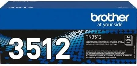 Toner brother tn3512 negro 12000 páginas hll6300dw - l6400dw - dcpl6600dw