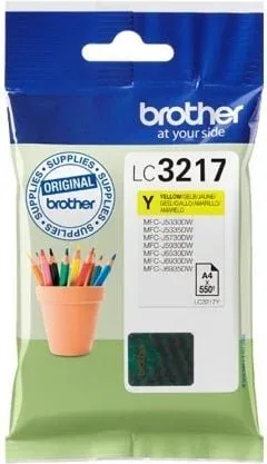 Cartucho de Tinta Original Brother LC-3217Y/ Amarillo
