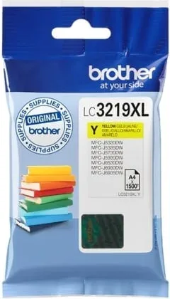 Cartucho de Tinta Original Brother LC-3219Y XL Alta Capacidad/ Amarillo