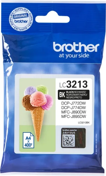 Cartucho de Tinta Original Brother LC-3213/ Negro