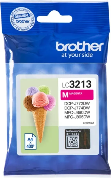 Cartucho de Tinta Original Brother LC-3213M/ Magenta