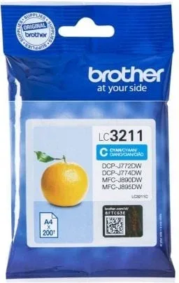Cartucho de Tinta Original Brother LC-3211C/ Cian
