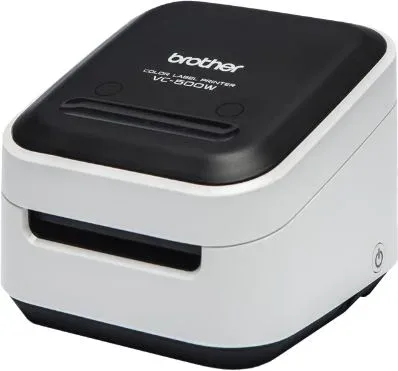 BROTHER IMPRESORA ETIQUETAS VC-500W BLANCO/NEGRO