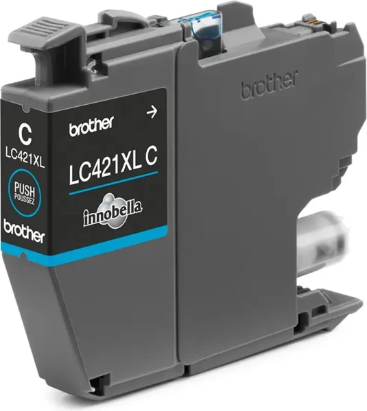Cartucho de Tinta Original Brother LC421XL Alta Capacidad/ Cian