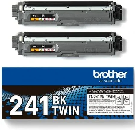 Tóner Original Brother TN241BKTWIN Multipack/ 2x Negro