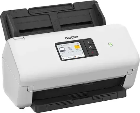Brother Escaner Ads-4500W Blanco