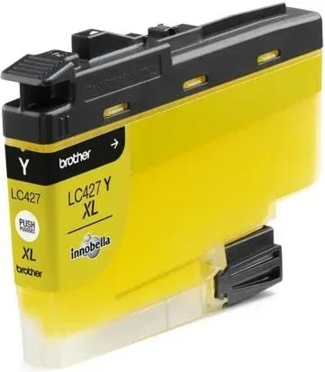 Cartucho de Tinta Original Brother LC-427 XL Alta Capacidad/ Amarillo