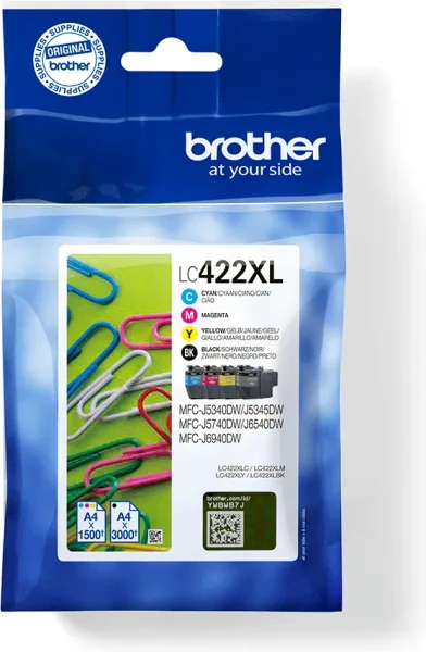 Brother Cartucho Multipack LC422XLVAL