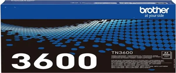 Toner brother tn3600 3000 paginas