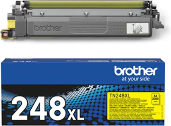 Toner brother tn248yxl amarillo 3000 paginas