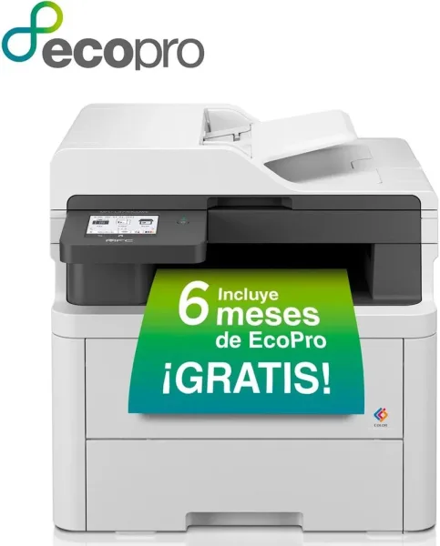 BROTHER MULTIFUNCION LASER MFCL3740CDWE BLANCO