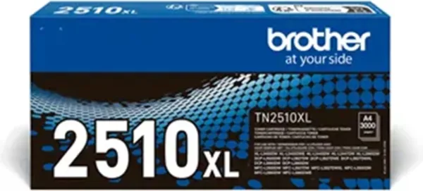 Toner brother tn2510xl negro 3000 paginas