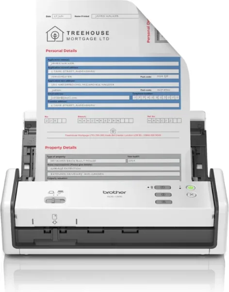 Brother Escaner Ads-1300 Blanco