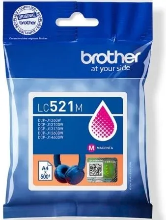 Brother Cartucho LC521M Magenta