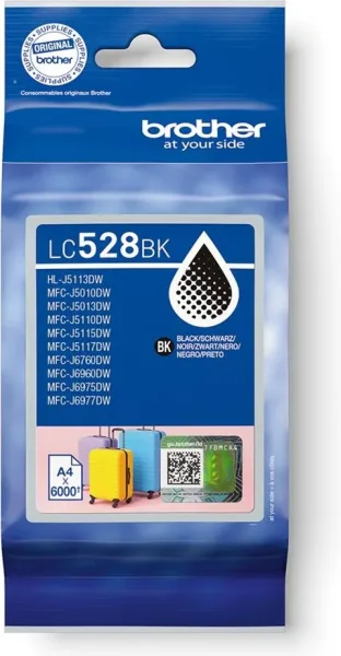 Cartucho tinta brother lc528bk negro