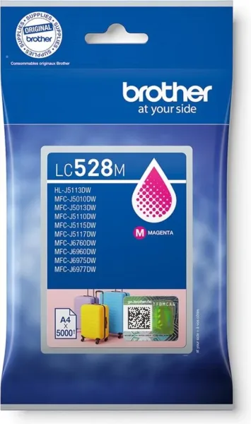 Cartucho tinta brother lc528m magenta