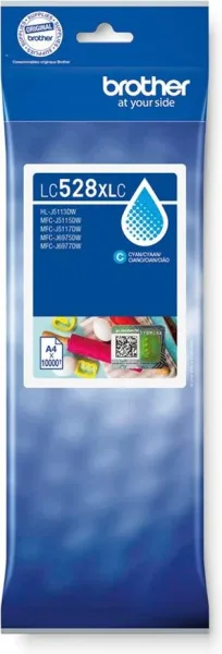 Cartucho tinta brother lc528xlc cian