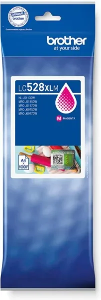 Cartucho tinta brother lc528xlm magenta