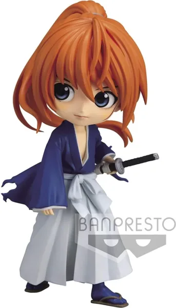 Figura banpresto q posket rurouni kenshin kenshin himura battousai ver. a