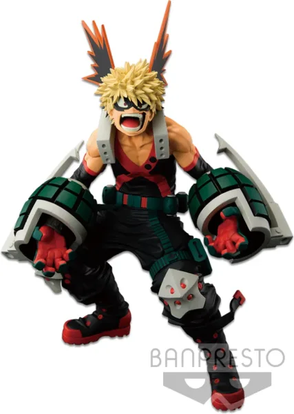 Figura banpresto my hero academia katsuki bakugo wfc super master the anime