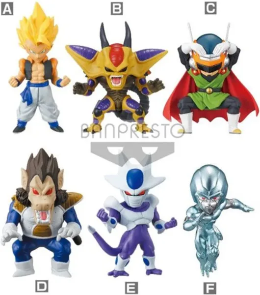Figuras banpresto dragon ball wcf treasure rally surtido vol 4