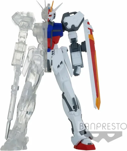 Figura banpresto mobile suit gundam seed internal structure gat - x105 strike gundam weapon version a