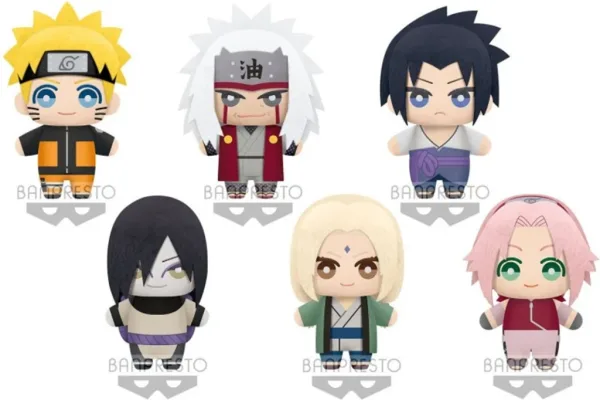 Peluche banpresto naruto shippuden tomonui  series 1 1 unidad aleatoria